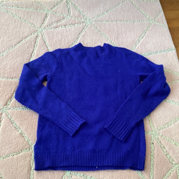 Crewcuts beautiful Purple Heart sweater sz 12 - Picture 4 of 4
